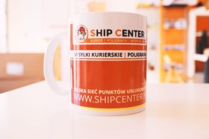 Kubki reklamowe z nadrukiem z kolorowym środkiem - 330 ml  (1)