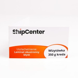 Wizytówki składane - MATOWA (181 x 50mm)