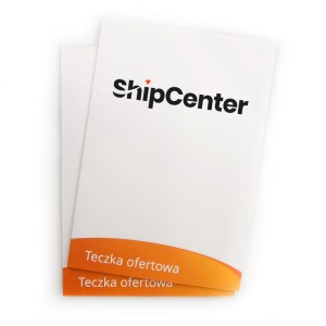 Teczki ofertowe A4 250g - jednostronne 